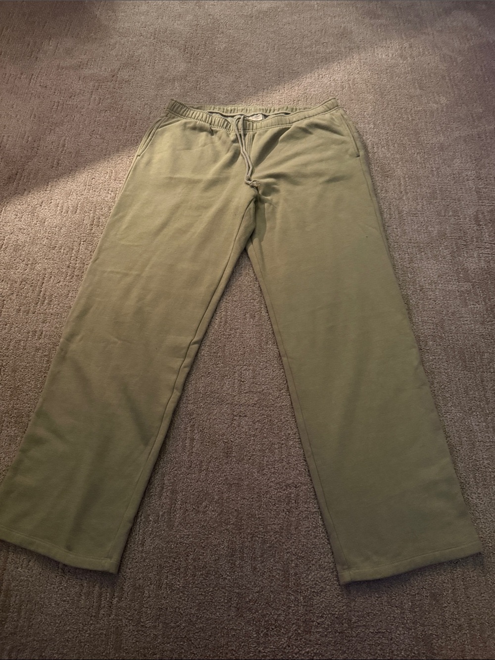 Universal Thread Olive Drawstring Sweatpants for Women